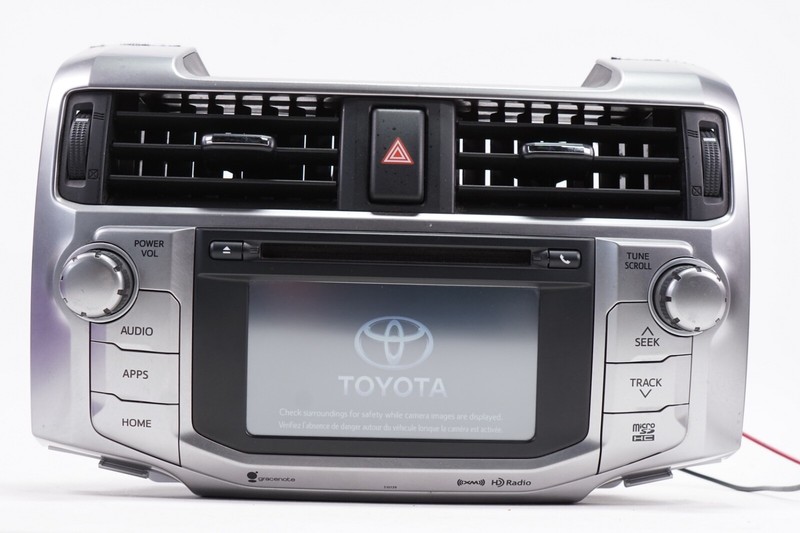 TOYOTA 4RUNNER Radio Navigation NAV Unit AM-FM CD GPS OEM 2016 - 2018