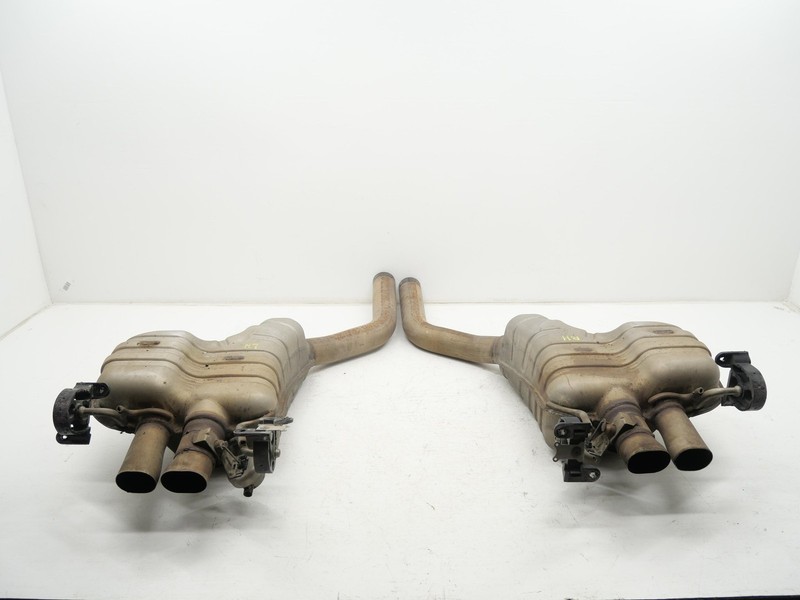 2005 Bentley Continental GT Coupe Rear Exhaust Muffler Left/Right Set 59k OEM