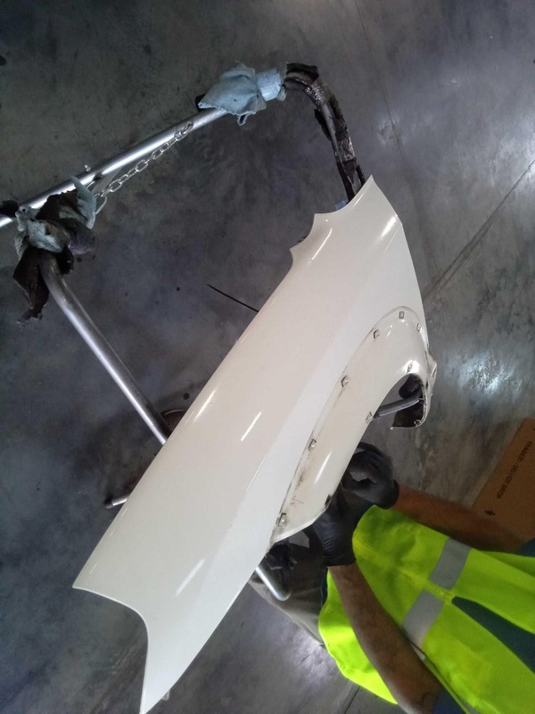 2005-2009 Hyundai Tucson Left Fender - OEM, Used, 195K Miles, Side Flares