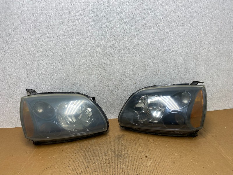 2004 to 2009 Mitsubishi Galant Left+Right Headlights Halogen Oem AE1618 DW
