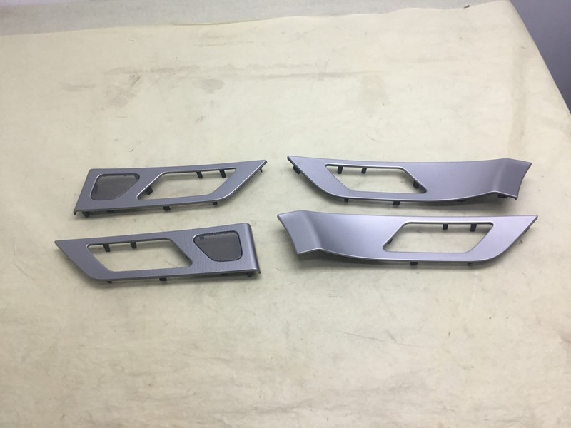 Jaguar XF Interior Door Handle Bezel Molding Panel Trim Cover Set Of 4 16-19 :Y