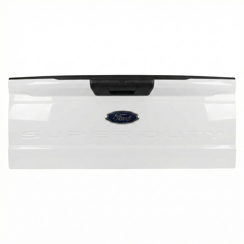 Ford F-250 F-350 Super Duty Tailgate 2023-2026 White OEM New Take Off Assembly