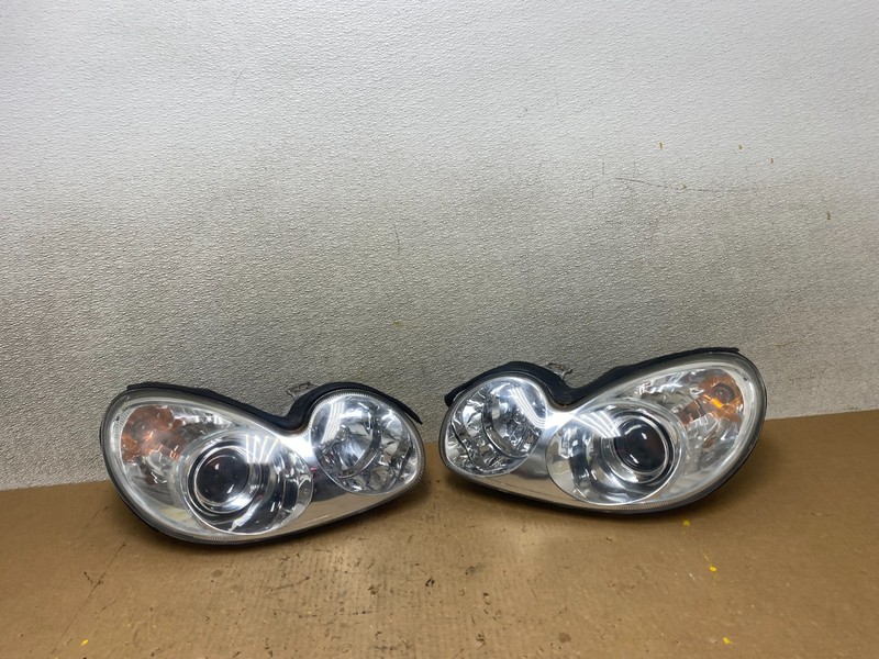 2002 - 2005 Hyundai Sonata Left+Right Headlights Halogen Oem Z7887 DW