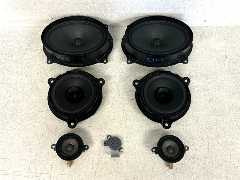 ⭐2019-2025 INFINITI QX50 FRONT/REAR DOOR AUDIO SOUND TWEETER SPEAKER SET LOT2742
