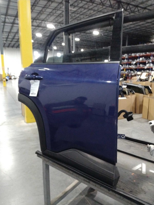 2021 Nissan Rogue Right Rear Door Blue Good Condition OEM 7878722