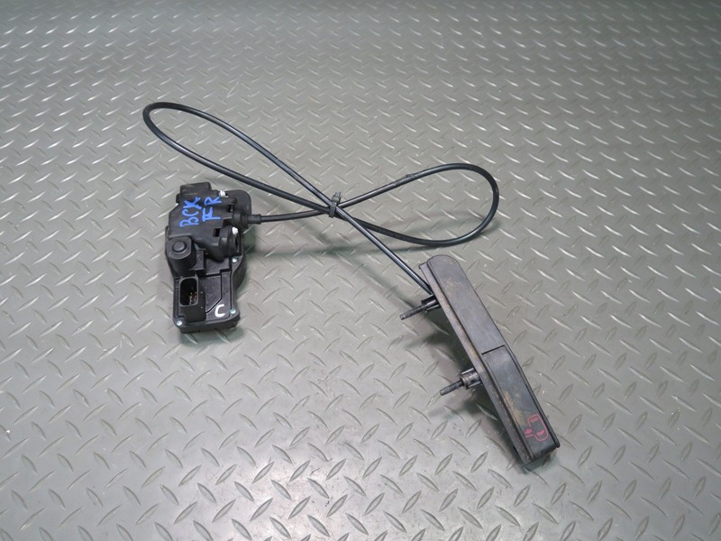 2004-2009 CADILLAC XLR RIGHT PASSENGER SIDE DOOR LOCK LATCH W/ HANDLE & CABLE