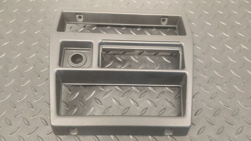 86-94 Nissan D21 Pickup Center Dash Bezel Gray OEM 68260-01G00