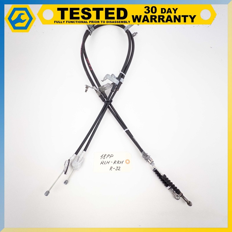 17-22 Toyota Prius Prime REAR LEFT & RIGHT SIDE PARKING BRAKE RELEASE CABLE OEM