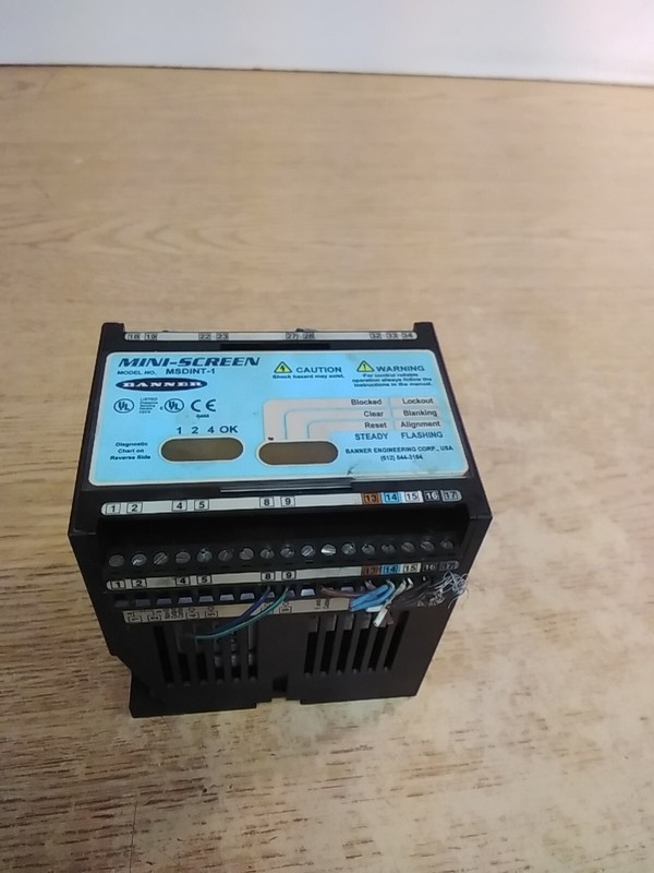 Banner Mini-Screen MSDINT-1Module Light Curtain Controller