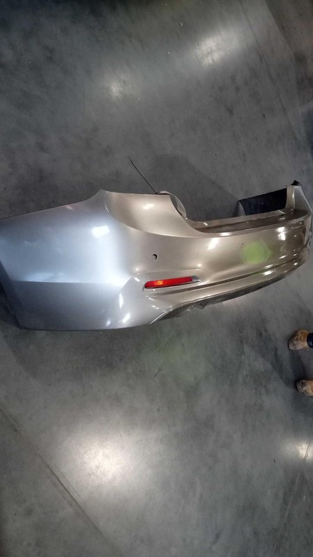 2016 BMW 320i Genuine OEM Grey Bumper Assembly, Used, 93k Miles, 51127256928