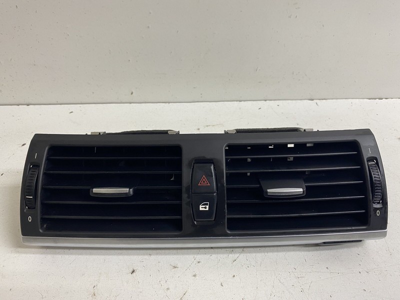 2007-2013 BMW X5 Heater A/C Radio Stereo Climate Control Bezel Hood Trim Vents