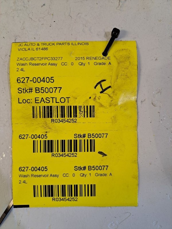 Wash Reservoir Fits 15-18 RENEGADE 3454252