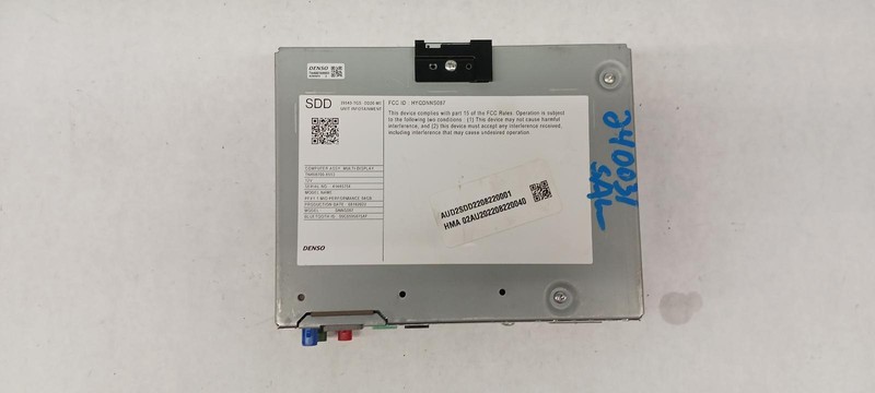 2022 HONDA PASSPORT radio receiver 39540TGSDD2 OEM Elite 22 23