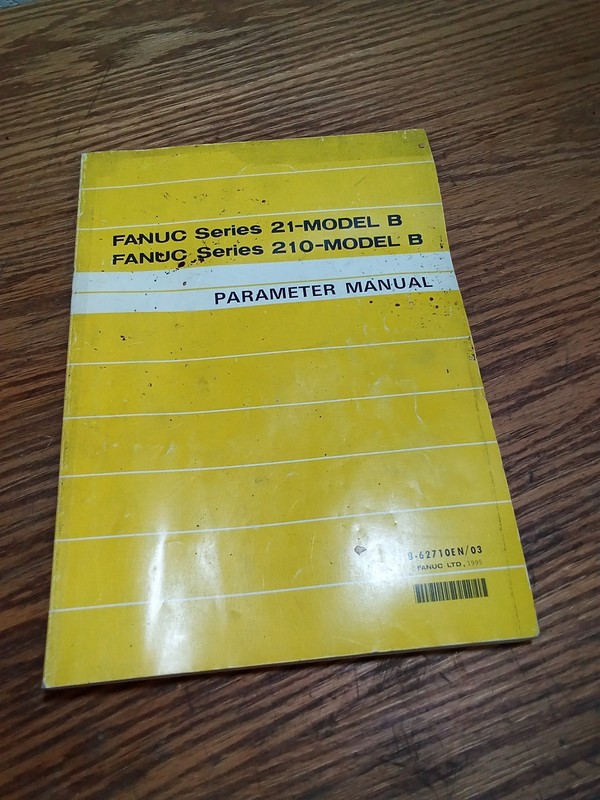 Fanuc Series 21 Model B, 210 Model B Parameter Manual