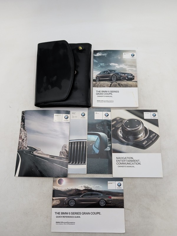 2015 BMW M6 Gran Coupe Owners Manual w/ Navigation, M6 Gran Coupe 560-HP 4.4L V8