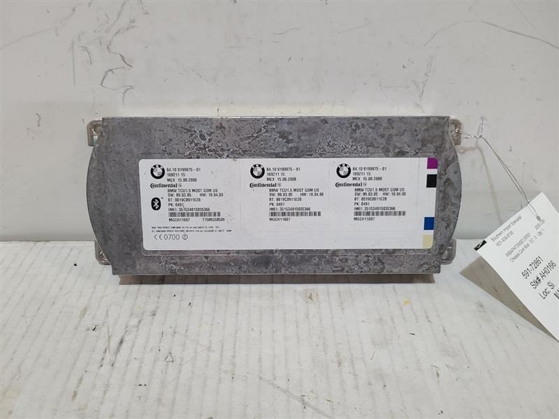 Chassis ECM Communication Bluetooth Left Hand Trunk Fits 07-11 BMW 328i 560378