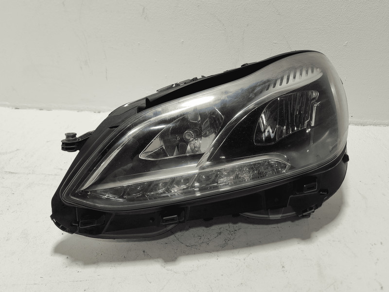 14-16 Mercedes W212 E350 Front Driver Side Headlight Head Light Lamp Xenon OEM