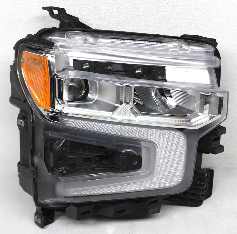 OEM Right Passenger Side LED Headlamp For Chevy Silverado 1500 87828576 Chrome