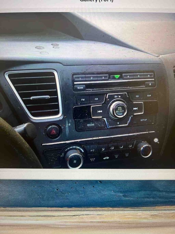 Audio & Visual Equip.(radio) HONDA CIVIC 13 14 15