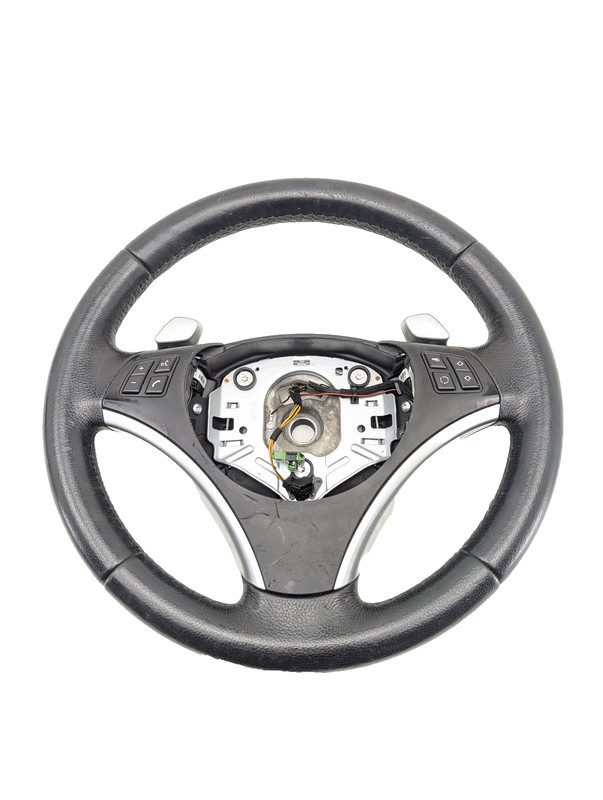 2007-2011 BMW E90 335i Steering Wheel With Paddles some wear