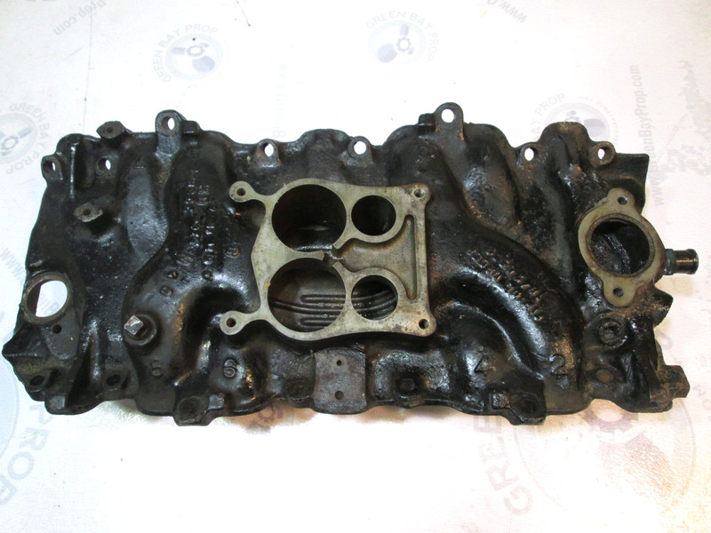 59974 Mercruiser Stern Drive 454 V8 Chevy Marine Intake Manifold 4 Barrel 333841