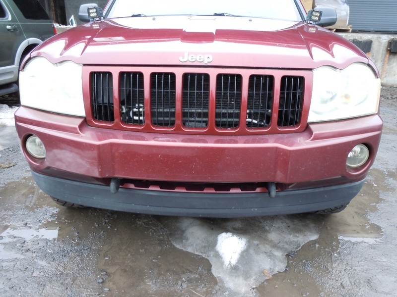 2005-2007 Jeep Grand Cherokee Front Bumper Cover W/ Fogs OEM PEM
