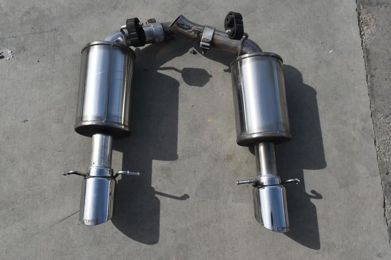 2004-2007 CTS-V DUAL CORSA EXHAUST SYSTEM *PERFORMANCE UPGRADE* **USED*