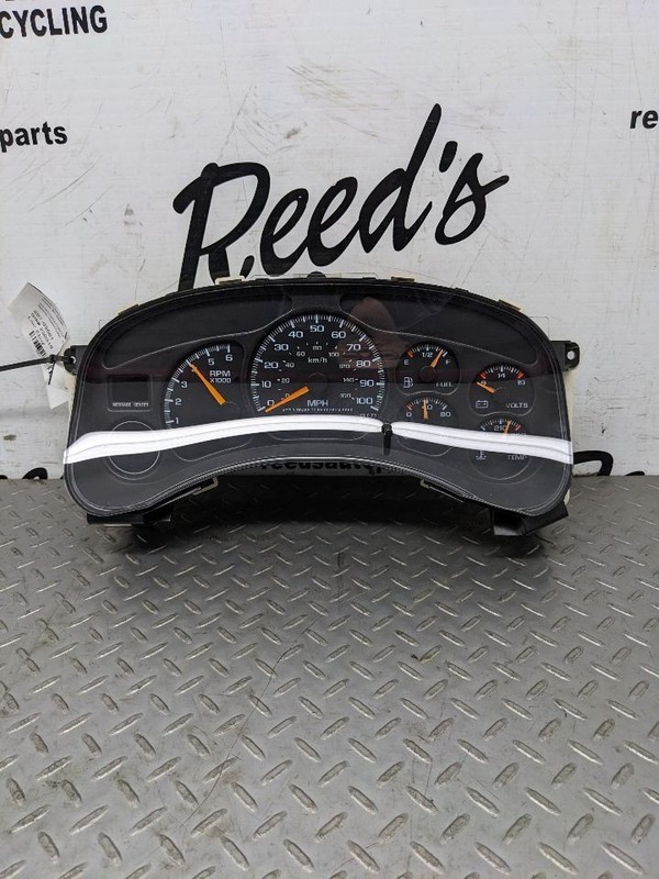 Speedometer Cluster MPH US Market ID Cdkj Fits 00-02 SIERRA 1500 PICKUP 1102171