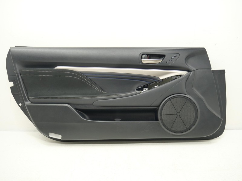 Used Left Driver Side Door Trim Cover Panel Handle 2015-2018 Lexus RC-F OEM
