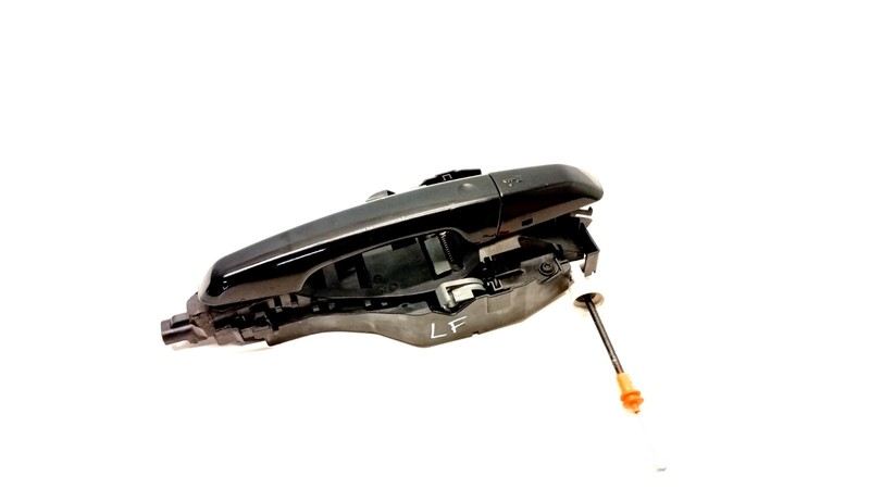 16-17 JAGUAR X260 XF 18-23 E-PACE DOOR HANDLE EXTERIOR KEY FRONT LEFT OEM 052725