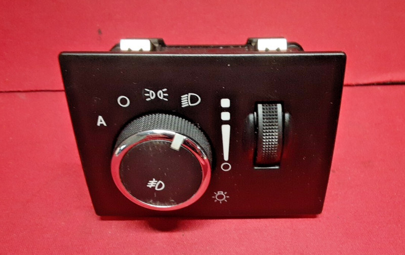2011 - 2013 Dodge Durango Jeep Grand Cherokee Headlight Switch w/ PUSH FOGS