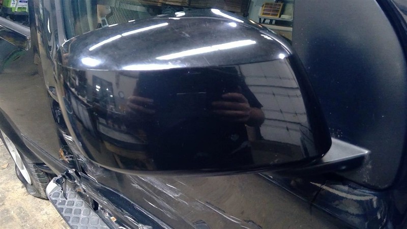 Passenger Side View Mirror Power Black Textured Fits 05-21 FRONTIER 1799504