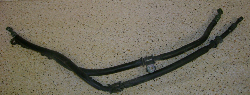 2002 YAMAHA YZFR6L YZFR6 YZF R6 YZFR600 Front Disk Brake Fluid Lines Hose 02 C10