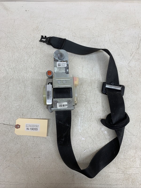 ⚡️16-20 Tesla MS Front Passenger Side 1st Row Seat Belt 1079275-03-C 19055 B120