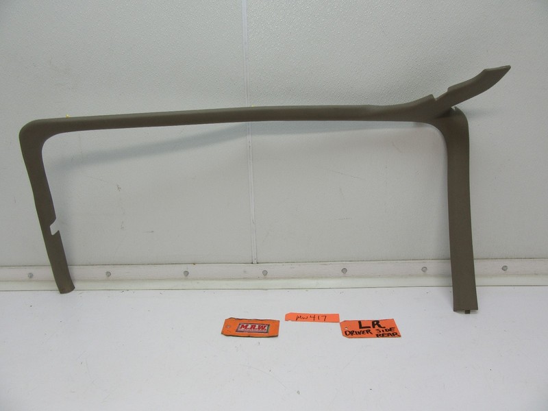 VENTURE SILHOUETTE REAR BACK DOOR PANEL LEFT INTERIOR TRIM TOP GLASS WINDOW SIDE