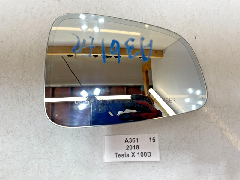✅ 16-23 OEM Tesla Model X Front Right Passenger Side Door Mirror Glass