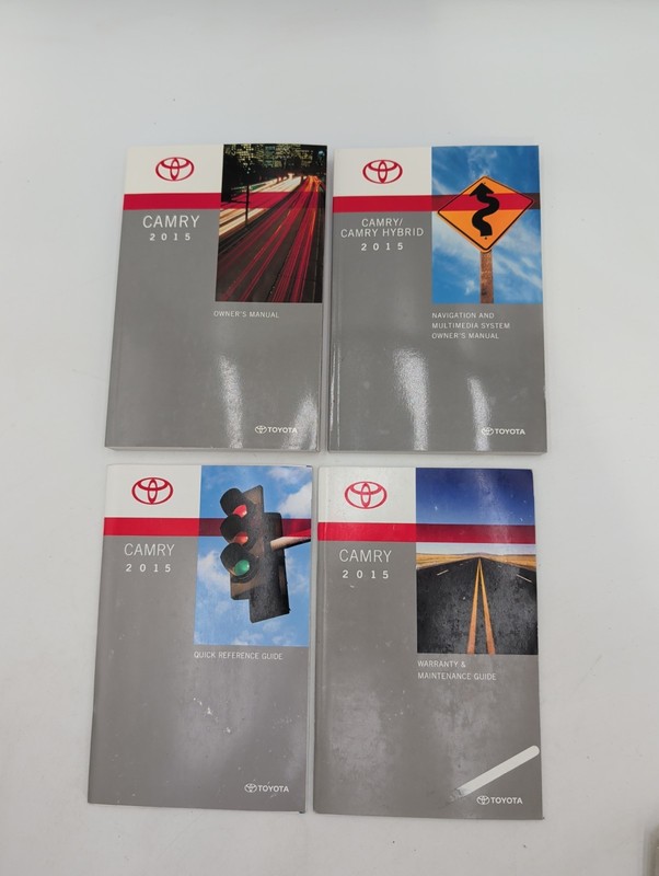 2015 Toyota Camry Owners Manual With Navigation System