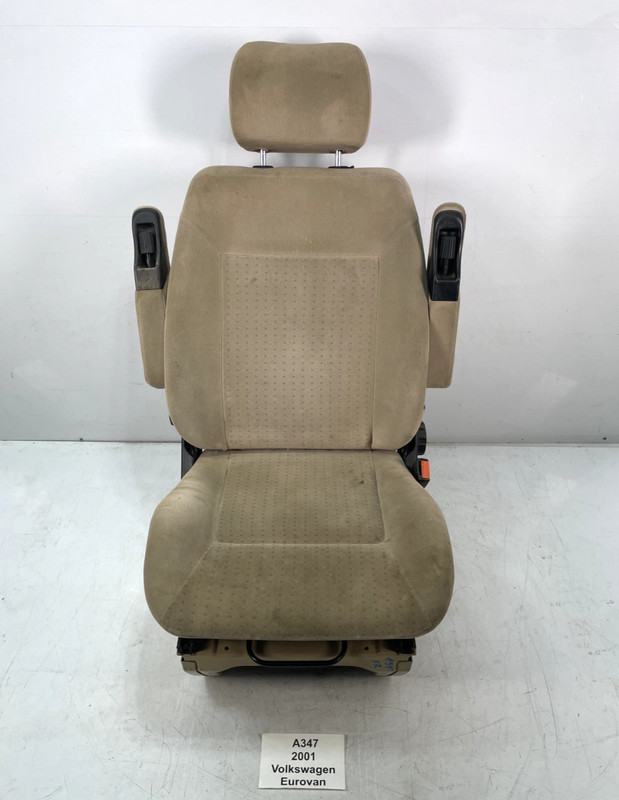 ✅ 99-03 OEM Volkswagen Eurovan GLS Front Right Passenger Seat Cloth Beige NOTE*