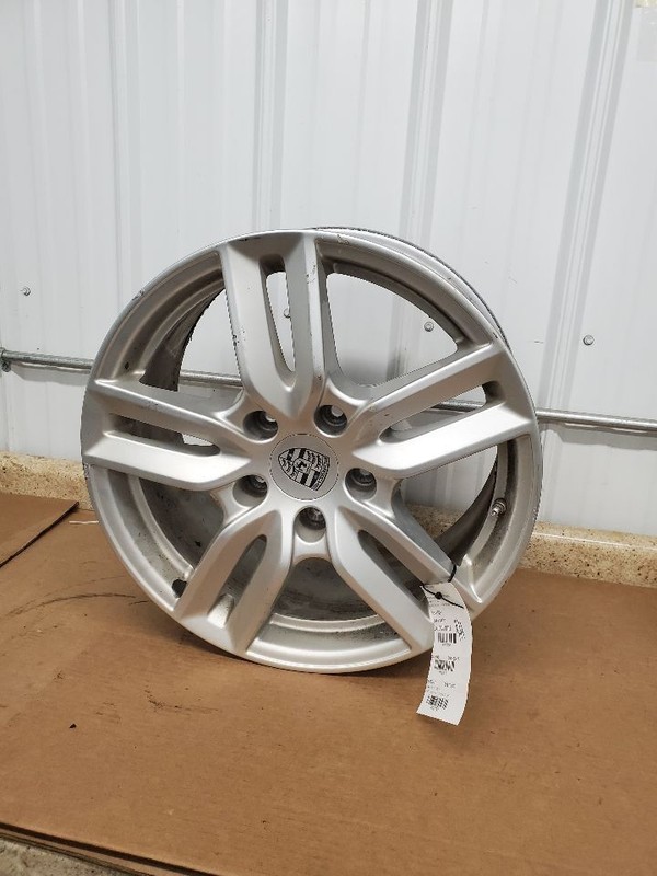 Wheel 18x8 Alloy 5 Double Spoke Fits 15-18 PORSCHE CAYENNE 279393