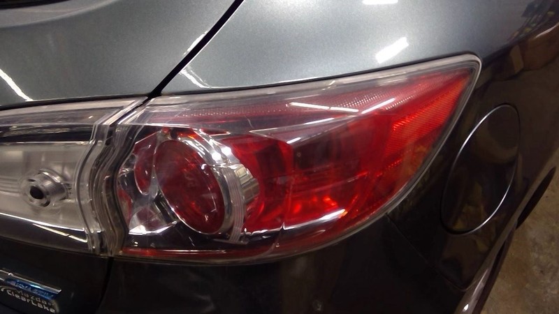 Passenger Tail Light Hatchback Quarter Panel Mounted Fits 10-13 MAZDA 3 1714874