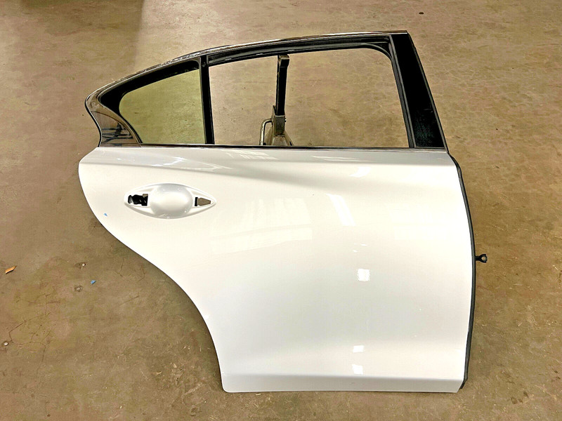⭐2014-2020 INFINITI Q50 REAR RIGHT PASS SIDE DOOR SHELL PANEL SILVER OEM LOT2571