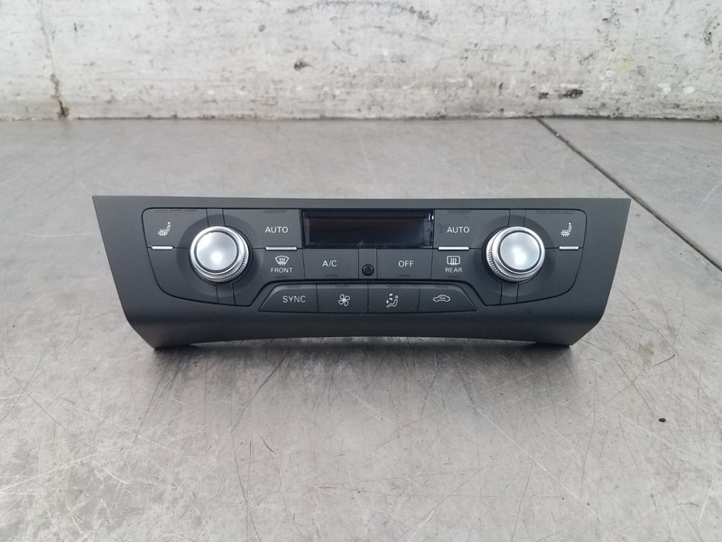 2014 Audi S6 Quattro C7 Climate Control Panel / Seat Heat #1779 Q3