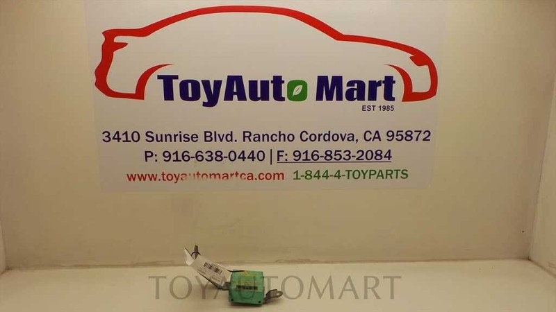 87-89 TOYOTA MR2 CRUISE CONTROL MODULE ECM ASSEMBLY