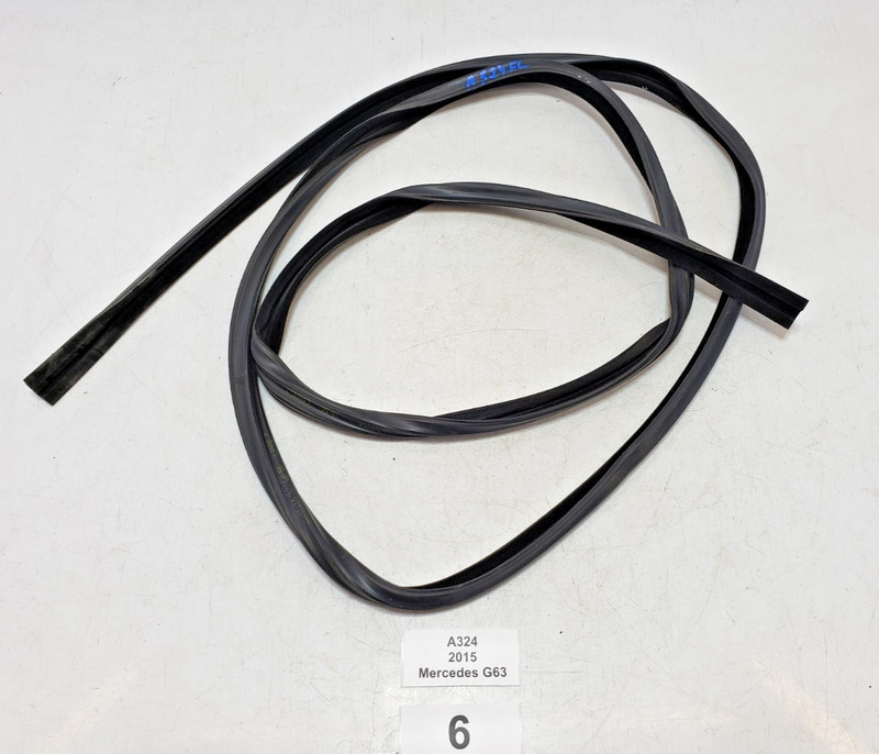 ✅ 13-18 OEM Mercedes W463 G63 AMG Front Left Driver Window Glass Rubber Seal