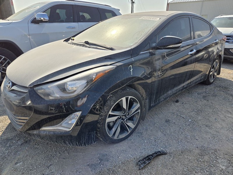 2011-2016 Hyundai Elantra Sedan Driver Roof Curtain Air Bag