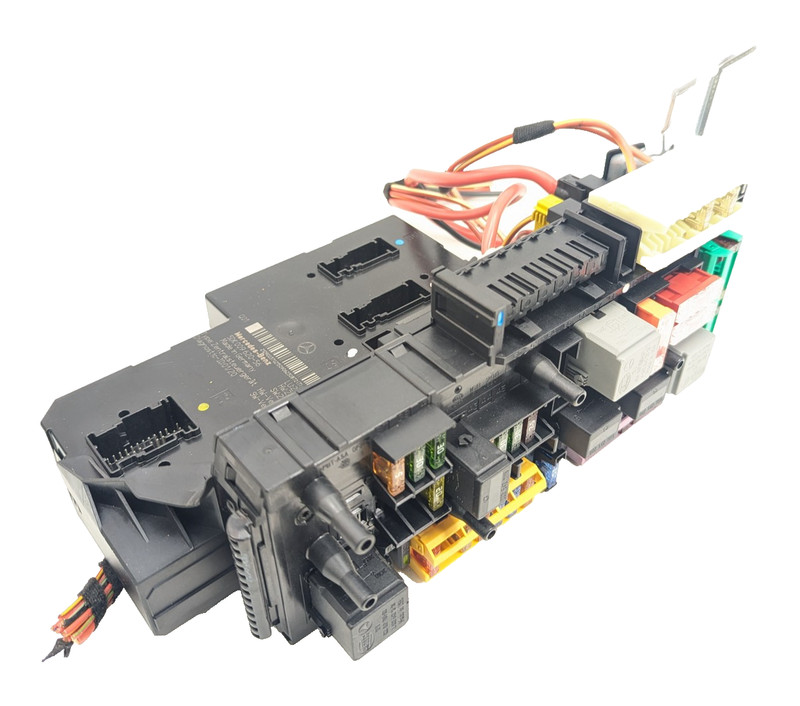 10-11 Mercedes W207 E350 E550 Rear SAM Module Fuse Box Relay 2129003702 OEM