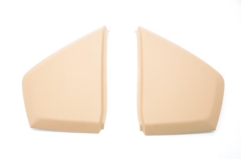 2011-2014 Porsche Cayenne Tan Pair of Dash End Caps 7P5857175