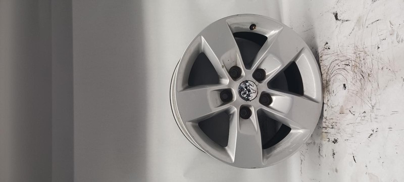 13-'24 DODGE 1500 Wheel 17x7 aluminum 5 spoke Silver OEM Grade B