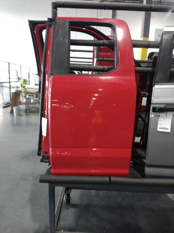 2015 Ford F150 Pickup Left Door Red 287599 104k Miles Used OEM Parts