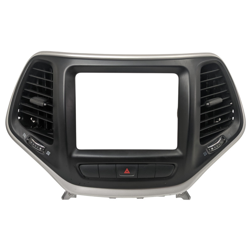 2014-2018 Jeep Cherokee Navigation Display Screen Monitor Radio Bezel Trim Vents
